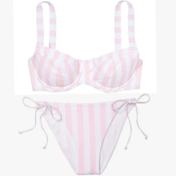 Victorias Secret Swim Wicked Push up without padding Bikini top & bottom 34C / M - Picture 1 of 12